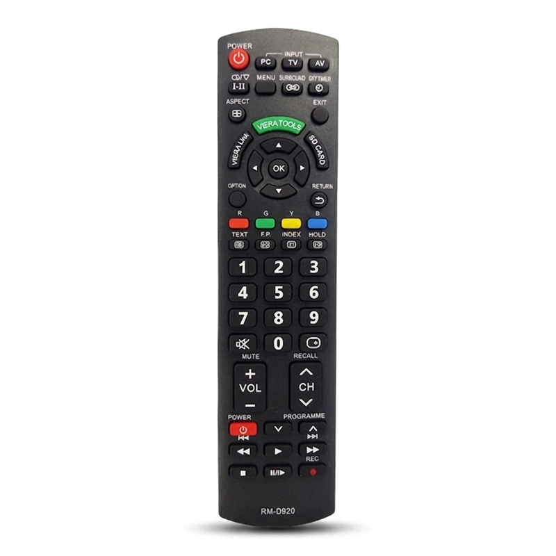 ریموت کنترل مدل RM-D920 مناسب تلویزیون پاناسونیک