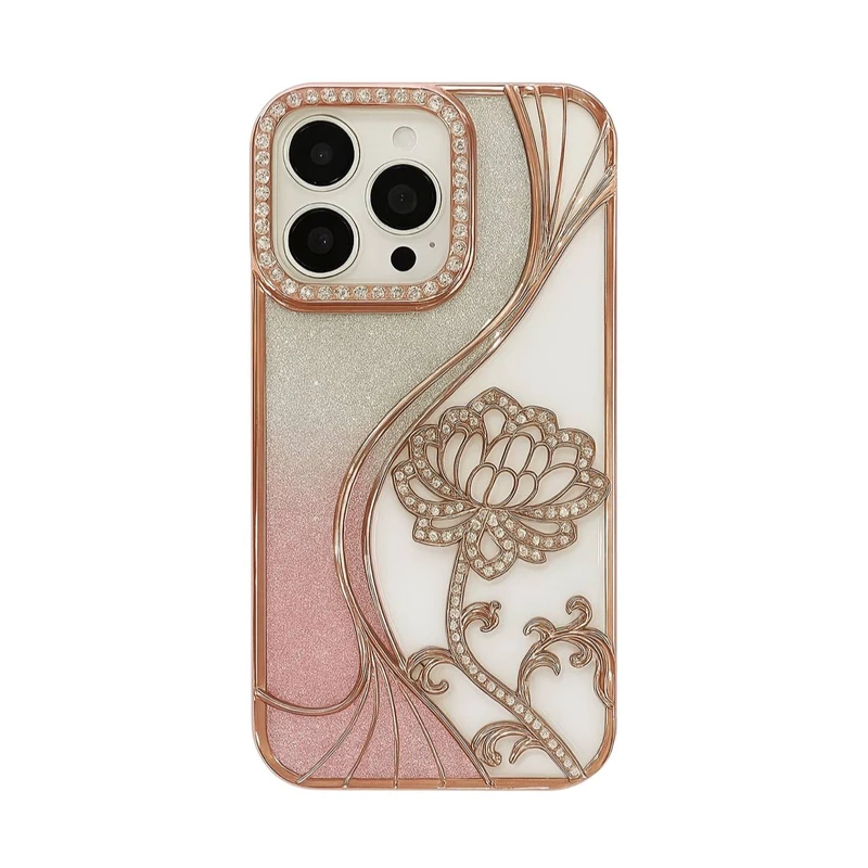 کاور مدل Flower طرح shine مناسب برای گوشی موبایل اپل Iphone 17 pro max