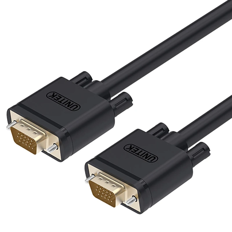 کابل VGA یونیتک مدل Y-C505G طول 5 متر