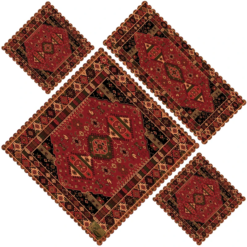 ست رومیزی 4 تکه رنس مدل SS31-42455