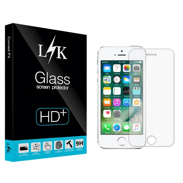 محافظ صفحه نمایش ال کی مدل +LITE مناسب برای گوشی موبایل اپل iPhone 5s