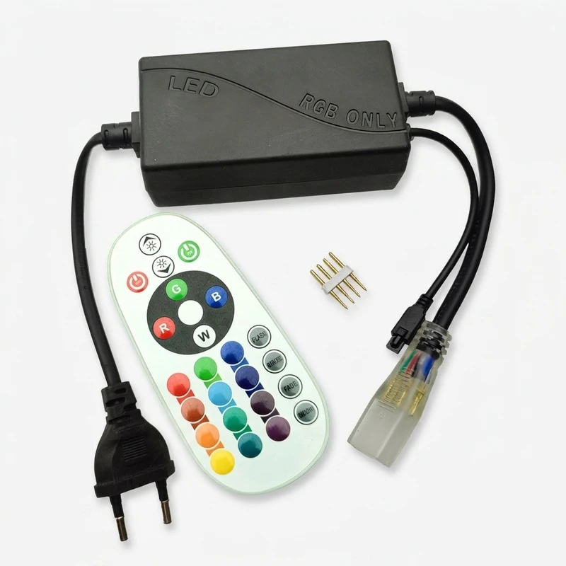 ریموت مدل کنترل ریسه شلنگی RGB