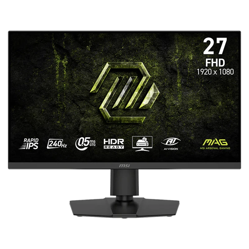 مانیتور گیمینگ 27 اینچ ام اس آی مدل MAG 272PF X24 با وضوح Full HD پنل Rapid IPS و نرخ به روزرسانی 240 هرتز