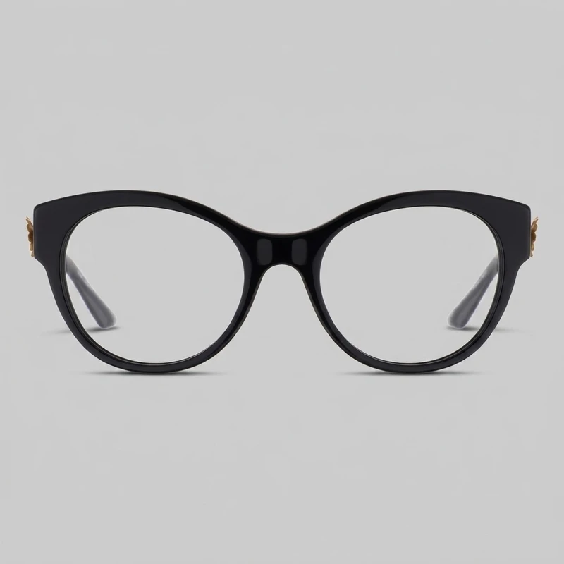 فریم عینک طبی بیضی زنانه دولچه اند گابانا مدل 0DG3184-501 مناسب برای صورت مستطیل، مربع، لوزی و مثلث