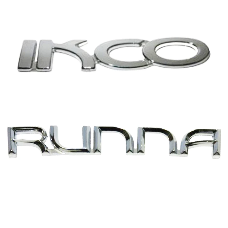 آرم صندوق عقب خودرو بیلگین مدل Runna-3 مناسب برای رانا مجموعه 2 عددی