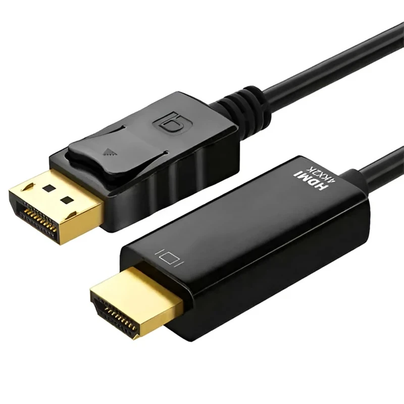 کابل تبدیل DISPLAY PORT به HDMI شارک مدل 4K طول 1.8 متر