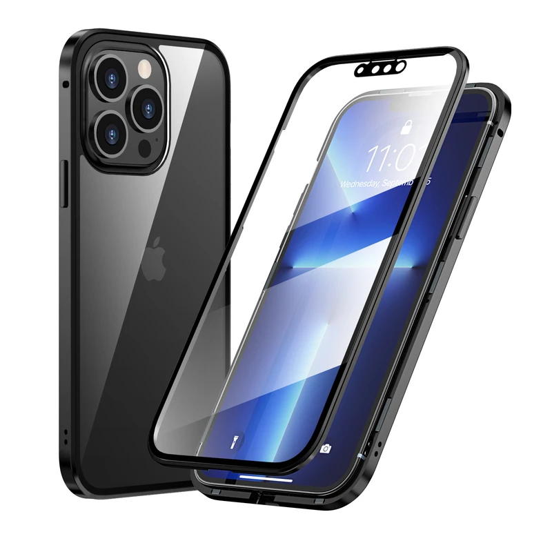 کاور 360 درجه فشن مدل New Magnet مناسب برای گوشی موبایل اپل iPhone 13 pro max