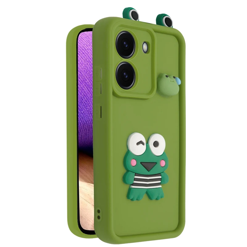 کاور مدل KittyFrog مناسب برای گوشی موبایل شیائومی Poco X7 Pro