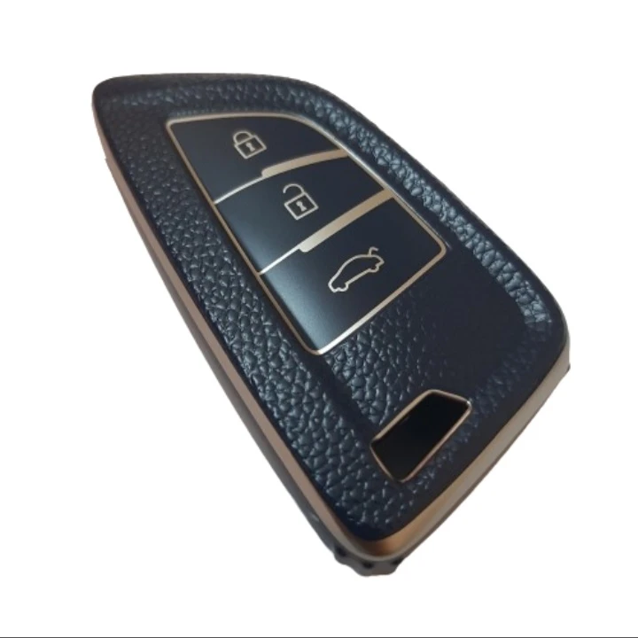 کاور ریموت و سوییچ خودرو دیاموند شاپینگ مدل DS-LEATHER مناسب برای جک J7