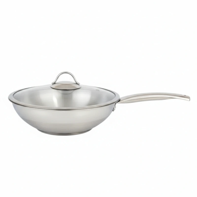 تابه ووک استیل ریور مدل سیلور کد TP3306 سایز 28