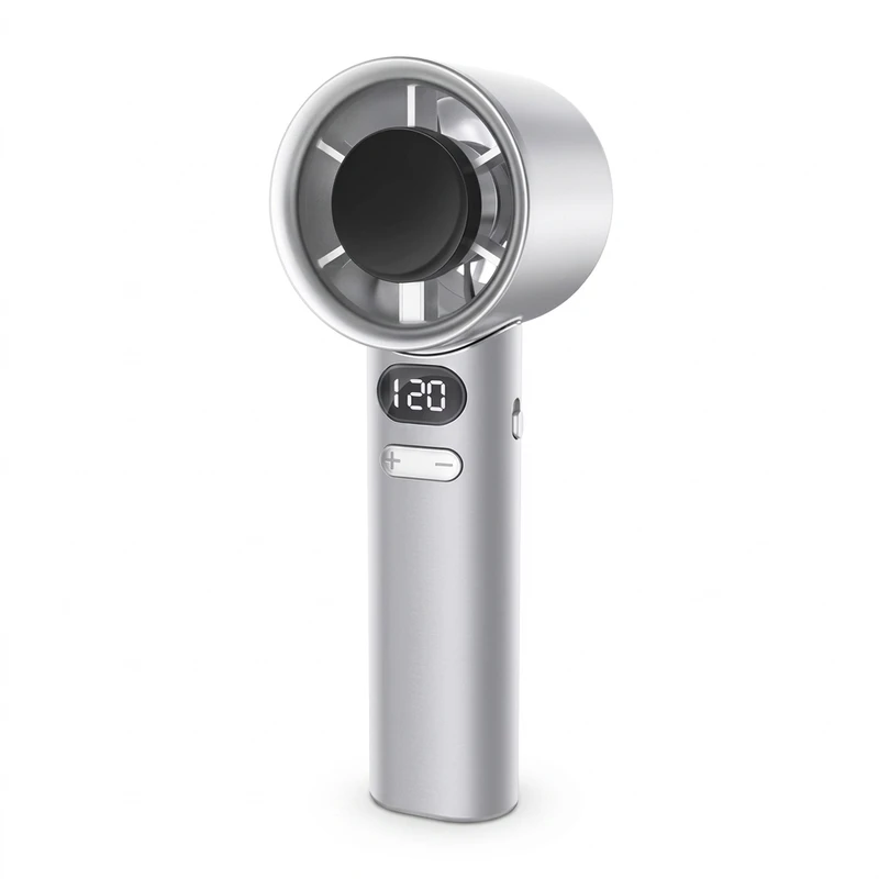 پنکه دستی شارژی مدل M11 ظرفیت 1200 میلی آمپر ساعت