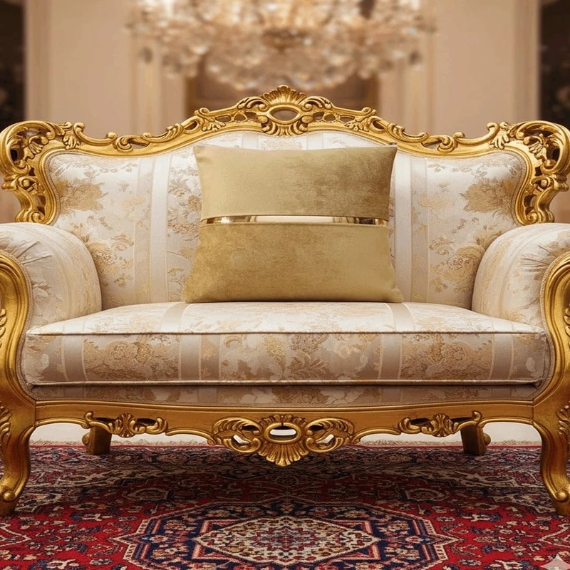 کاور کوسن مدل نوار دار سایز 42*42 سانتی متر بسته دو عددی