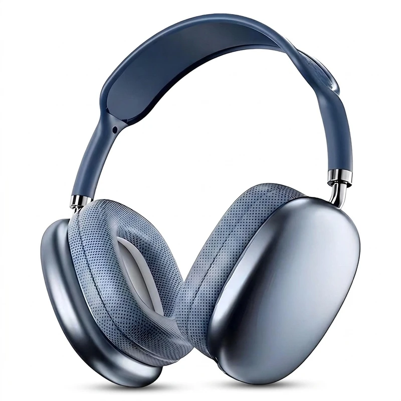 هدفون بلوتوثی مدل HEADPHONE WIRELESS STEREO P9 V5.3 بدون نویز کنسلینگ، درگاه شارژ USB Type-C، با قابلیت اتصال به 2 دستگاه همزمان، دارای باتری قابل شارژ، اتصال دوگانه (بی سیم و )، دارای نشانگر LED، دارای شیار کارت حافظه