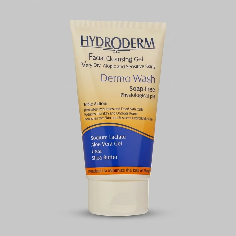 ژل شست وشوی صورت هیدرودرم مدل Very Dry Skin وزن 150 گرم