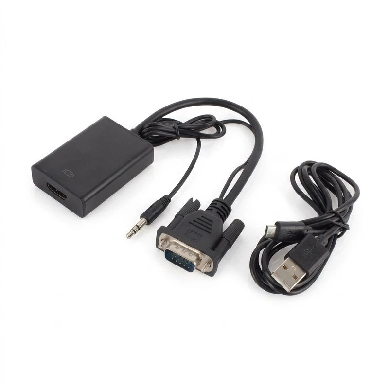مبدل VGA به HDMI مدل HDCP