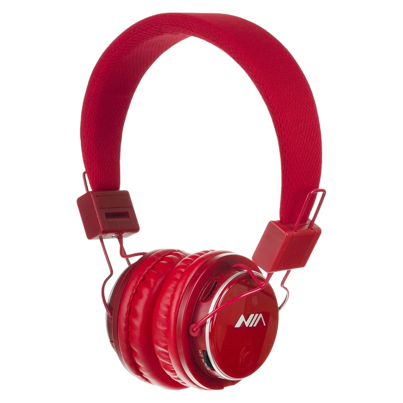 هدفون بلوتوثی نیا مدل Q8-851S بدون قابلیت نویز کنسلینگ، درگاه شارژ Micro USB، دارای کنترل کننده صدا و مکالمه