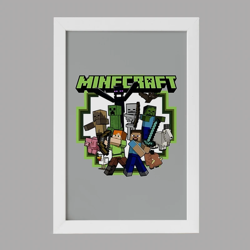 تابلو خندالو مدل ماینکرافت (Minecraft) کد F4291