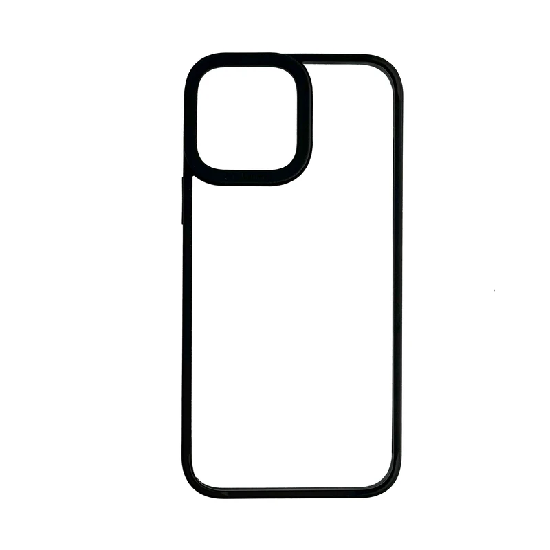 کاور مدل شفاف دور رنگی مناسب برای گوشی موبایل اپل iPhoone 13 Pro Max