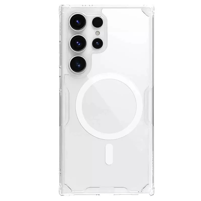 کاور نیلکین مدل Nature TPU Pro Magnetic مناسب برای گوشی موبایل سامسونگ Galaxy S24 Ultra