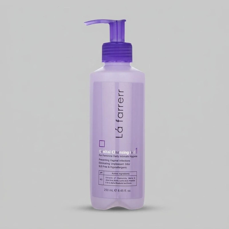 ژل بهداشتی دوشیزگان لافارر مدل Cleansing Gel 1 حجم 250 میلی لیتر