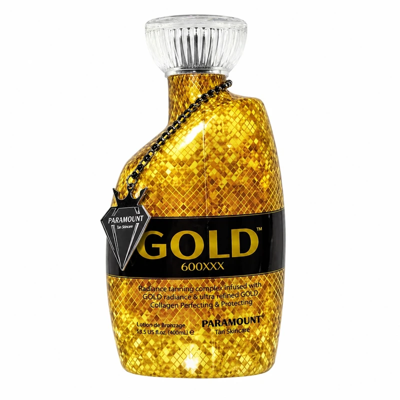 لوسیون سولاریوم پارامونت مدل Gold 600XXX مناسب برای انواع پوست حجم 400 میلی لیتر