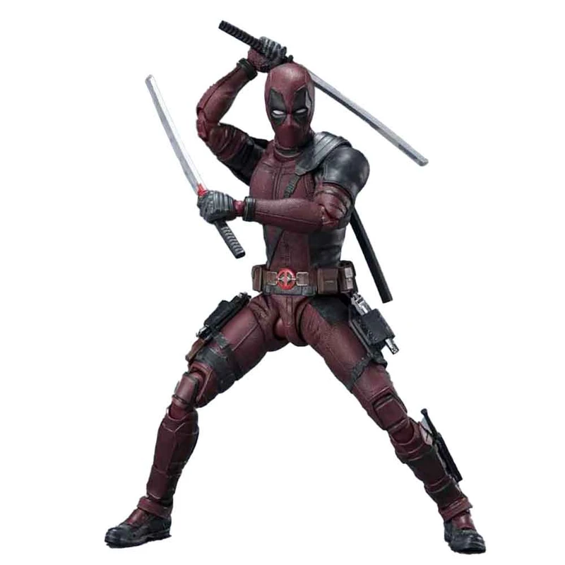 اکشن فیگور مدل ددپول طرح Deadpool SHF ارتفاع 15 سانتی متر