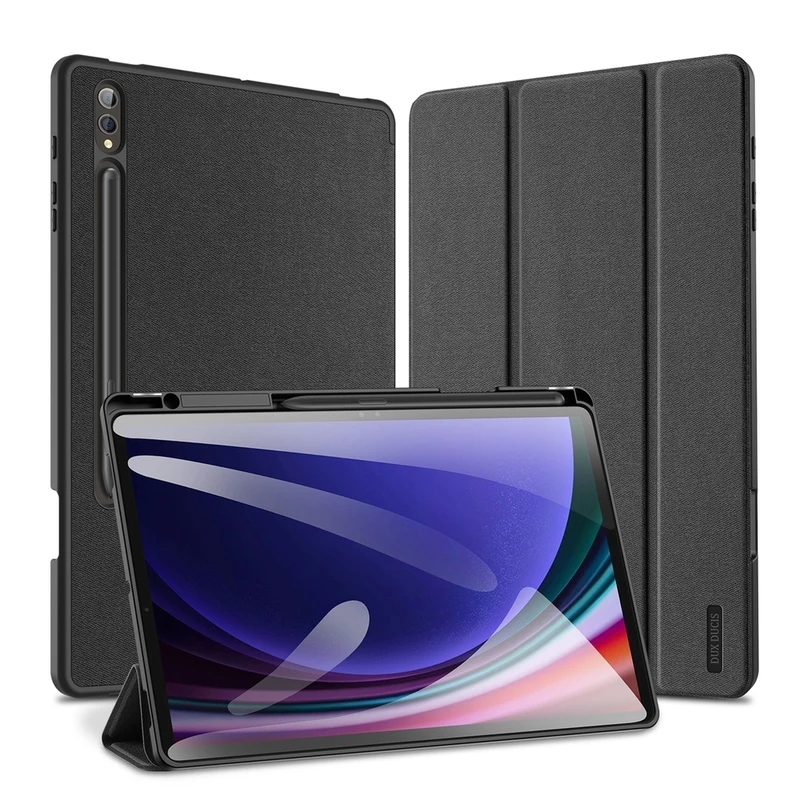 کیف کلاسوری بادیگارد مدل Domo مناسب برای تبلت سامسونگ Galaxy Tab S9 FE Plus / S9 Plus