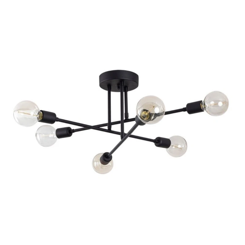 چراغ سقفی شش شعله مدل مدرن کد S13