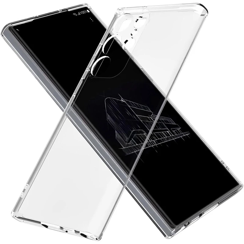 کاور مسیر مدل Clear Space مناسب برای گوشی موبایل سامسونگ Galaxy S25 Ultra