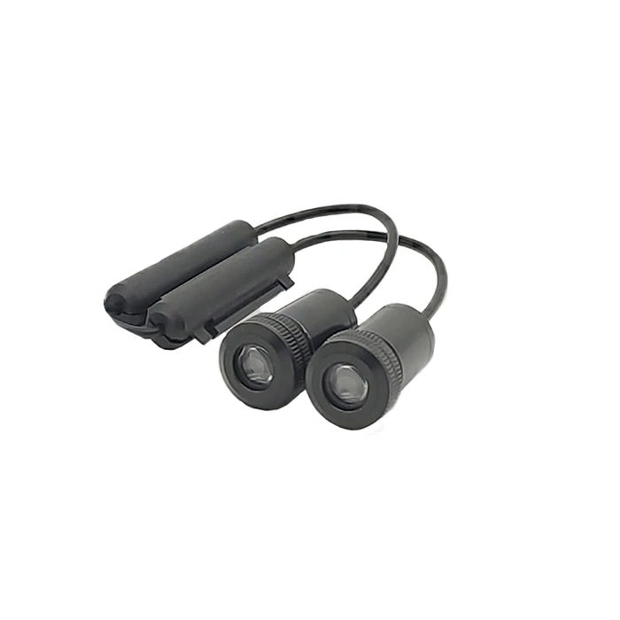 چراغ لوگو زیر درب خودرو مدل ولکام لایت طرح M3 کد 1001 مجموعه دو عددی