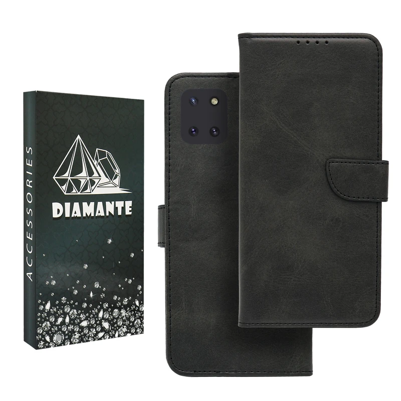 کیف کلاسوری دیامانته مدل Khoshi Bk مناسب برای گوشی موبایل سامسونگ Galaxy Note 10 Lite