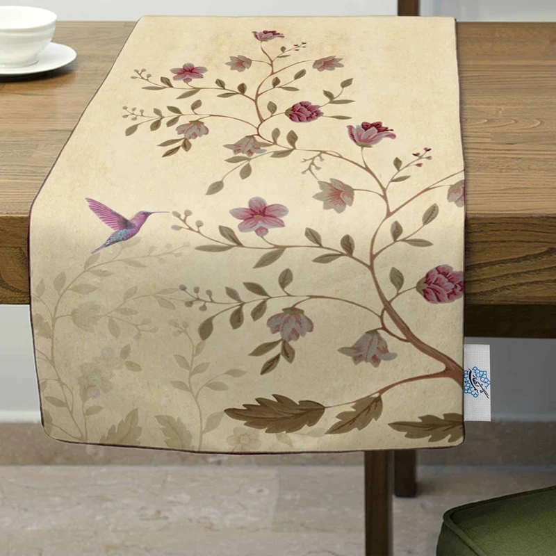 ست رومیزی 4 تکه شمسه نگار کد Tr514DR4
