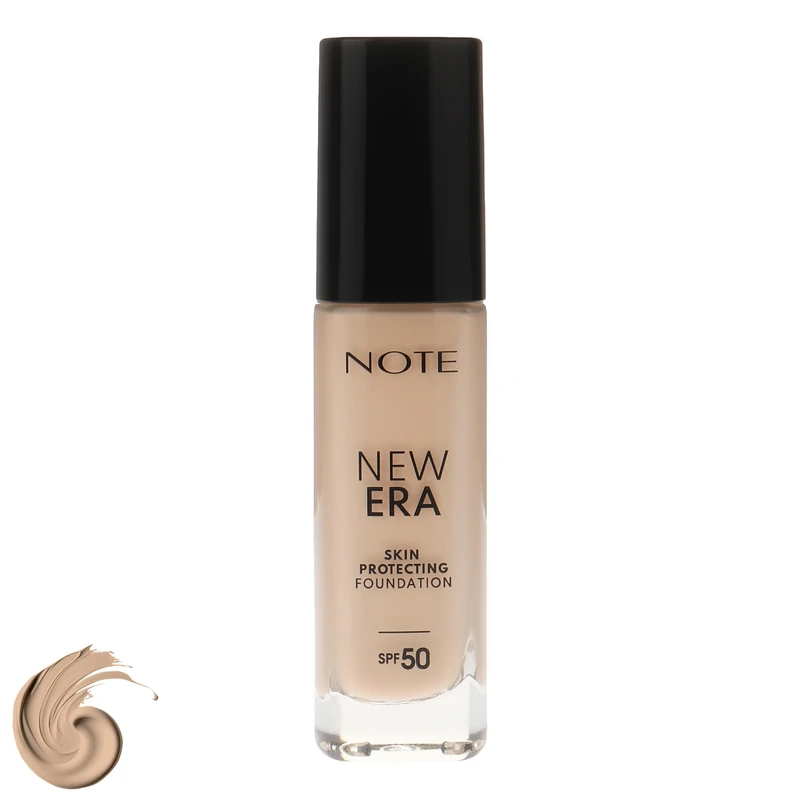 کرم پودر مایع SPF 50 نوت مدل NEW ERA شماره 110 مناسب برای انواع پوست حجم 30 میلی لیتر